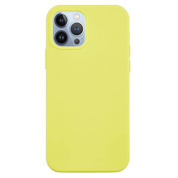 iPhone 15 Pro Liquid Silikon Case - Gelb