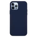 iPhone 15 Pro Liquid Silikon Case - Dunkel Blau