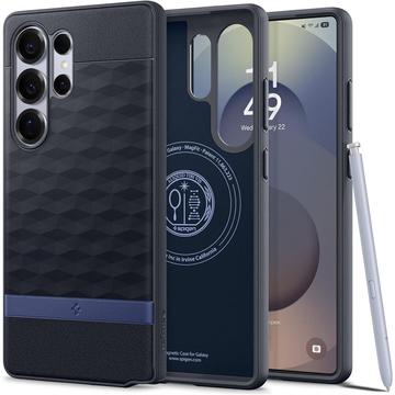 Samsung Galaxy S25 Ultra Spigen Parallax Mag Hybrid Hülle - Marineviolett