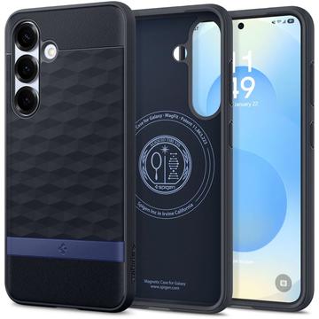 Samsung Galaxy S25+ Spigen Parallax Mag Hybrid Hülle - Marineviolett