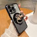 iPhone 15 Pro Max Glam Magnetische Hybridhülle mit Spiegel