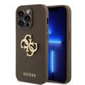 iPhone 15 Pro Max Guess Perforierte 4G Glitter Logo Cover