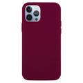 iPhone 15 Pro Max Liquid Silikon Case - Weinrot