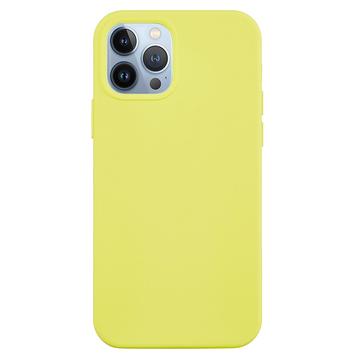iPhone 15 Pro Max Liquid Silikon Case - Gelb