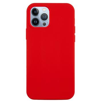 iPhone 15 Pro Max Liquid Silikon Case - Rot