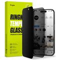 iPhone 15 Pro Max Ringke TG Privatsphäre gehärtetes Glas Displayschutzfolie - schwarzer Rand