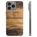 iPhone 15 Pro Max TPU Hülle - Holz