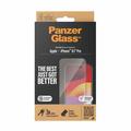 iPhone 15 Pro Panzerglas - 9Hs Ultra-Wide Fit EasyAligner Panzerglas - 9H - Schwarz Rand