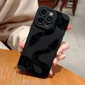iPhone 15 Pro TPU-Hülle mit Schlangenmuster - Schwarz