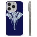 iPhone 15 Pro TPU Hülle - Elefant