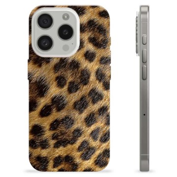iPhone 15 Pro TPU Hülle - Leopard