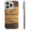 iPhone 15 Pro TPU Hülle - Holz