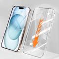 iPhone 15 Rurihai 2-in-1 Schutz-Set - Durchsichtig
