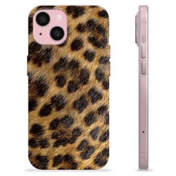 iPhone 15 TPU Hülle - Leopard