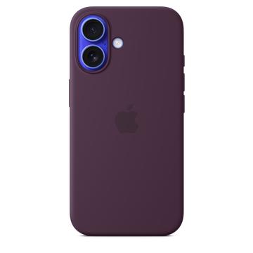 iPhone 16 Apple Silikonhülle mit MagSafe MYY43ZM/A - Pflaume