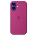 iPhone 16 Apple Silikon Case mit MagSafe MYY53ZM/A - Fuchsie