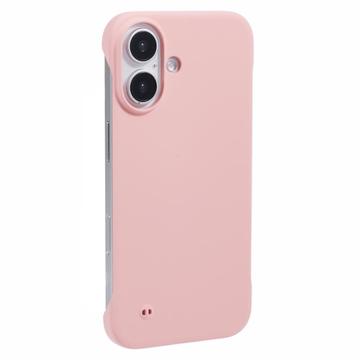 iPhone 16 Rahmenlose Kunststoff Hülle - Rosa