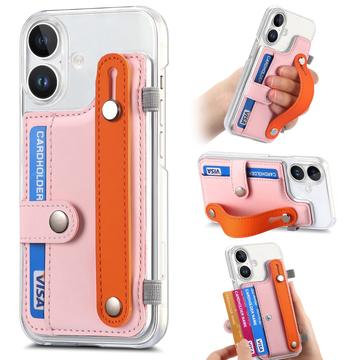 iPhone 16 Kunststoffhülle CY1 - Kartensteckplatz, Armband, Ständer