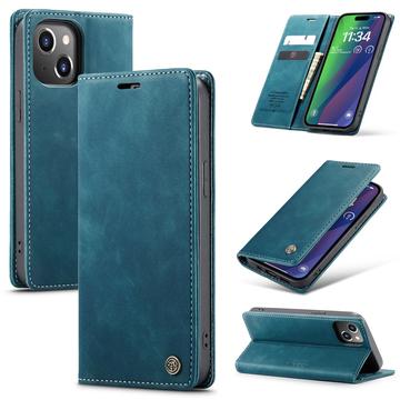 iPhone 16 Plus Caseme 013 Serie Schutzhülle mit Geldbörse - Blau