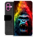 iPhone 16 Plus Premium Schutzhülle mit Geldbörse - Gorilla
