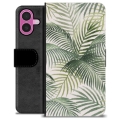 iPhone 16 Plus Premium Schutzhülle mit Geldbörse - Tropic