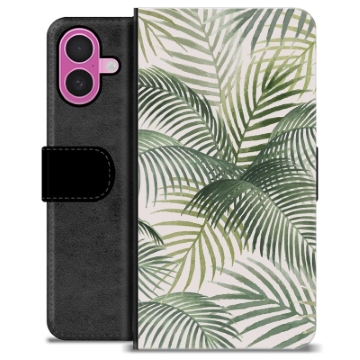iPhone 16 Plus Premium Schutzhülle mit Geldbörse - Tropic