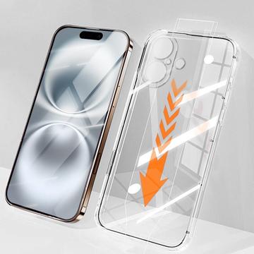 iPhone 16 Plus Rurihai 2-in-1 Schutz-Set - Durchsichtig