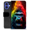 iPhone 16 Premium Schutzhülle mit Geldbörse - Gorilla