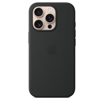 iPhone 16 Pro Apple Silikonhülle mit MagSafe MYYJ3ZM/A - Schwarz