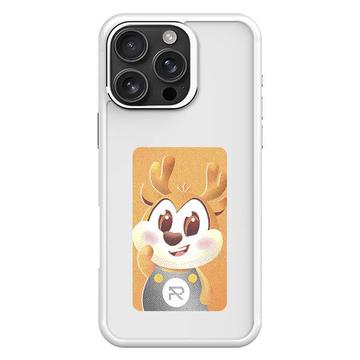 iPhone 16 Pro DIY E-InkCase NFC Tasche - Weiß
