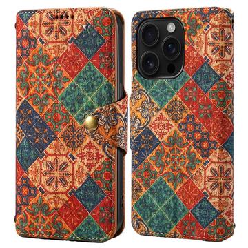 iPhone 16 Pro Vier Jahreszeiten Brieftasche Hülle - Winter