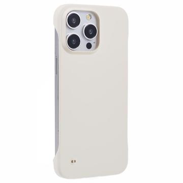 iPhone 16 Pro Rahmenlose Kunststoff Hülle - Weiß