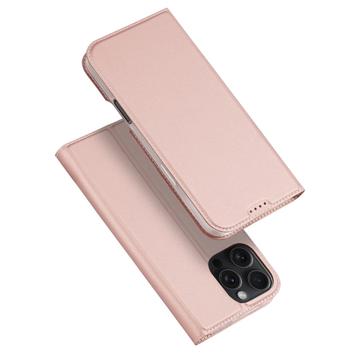 iPhone 16 Pro Max Dux Ducis Skin Pro Flip Hülle - Rosa