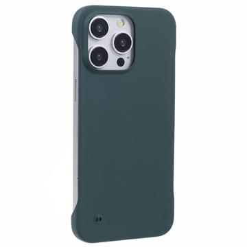 iPhone 16 Pro Max Rahmenlose Kunststoff Hülle - Dunkel Grün