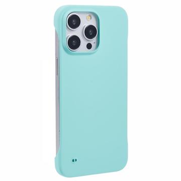 iPhone 16 Pro Max Rahmenlose Kunststoff Hülle - Hellcyan