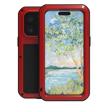 iPhone 16 Pro Max Love Mei Powerful Hybrid Hülle - Rot