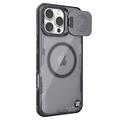 iPhone 16 Pro Max Nillkin IceBlade Prop Magnetisch Hülle - MagSafe-kompatibel, Slide Lens Deckel - Schwarz