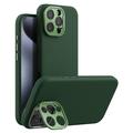 iPhone 16 Pro Max Nillkin LensWing Pro Flüssigkeit Silikonhülle - MagSafe-kompatibel - Grün