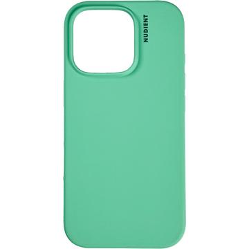 iPhone 16 Pro Max Nudient Base Silikonhülle - Mintgrün