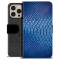 iPhone 16 Pro Max Premium Schutzhülle mit Geldbörse - Leder