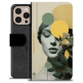 iPhone 16 Pro Max Premium Schutzhülle mit Geldbörse - Vintage Stimmung