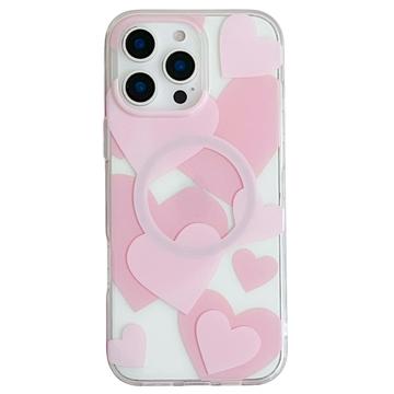 iPhone 16 Pro Max Pure Love Magnetische Hybridhülle - Rosa