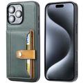 iPhone 16 Pro Max Retro Style Hülle mit Geldbörse