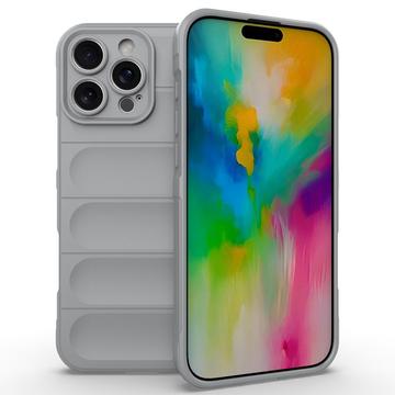 iPhone 16 Pro Max Rugged TPU Hülle - Hellgrau