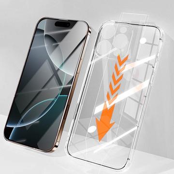 iPhone 16 Pro Max Rurihai 2-in-1 Schutz-Set - Durchsichtig