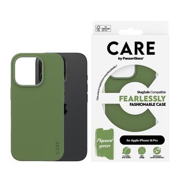 iPhone 16 Pro PanzerGlass Care Fearlessly Fashionable Case - MagSafe-kompatibel - Grün