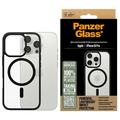 iPhone 16 Pro PanzerGlass HardCase MagSafe kompatibles Hülle - Schwarz / Transparent