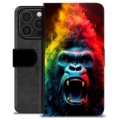 iPhone 16 Pro Premium Schutzhülle mit Geldbörse - Gorilla