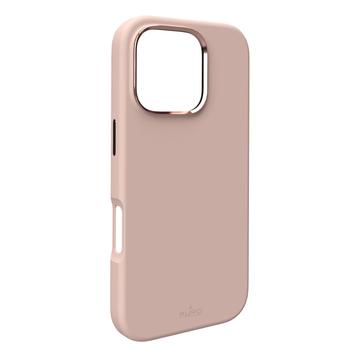 iPhone 16 Pro Puro Icon Mag Pro Silikonhülle - Beige