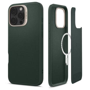 iPhone 16 Pro Spigen Cyrill Kajuk Mag Hybrid Hülle - Dunkel Grün